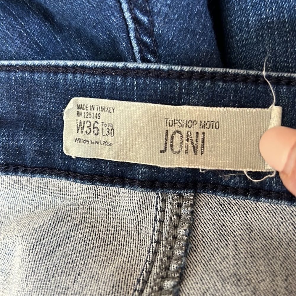 Topshop Joni Jeans - Picture 8 of 12